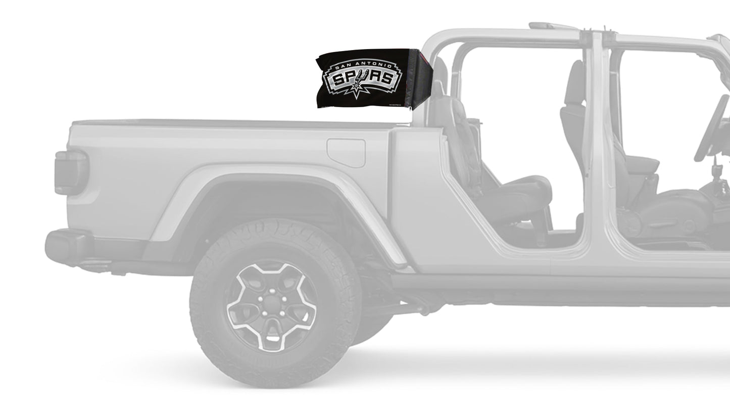 San Antonio Spurs 11"x17" Forever Wave Flag for Jeep Gladiator JT