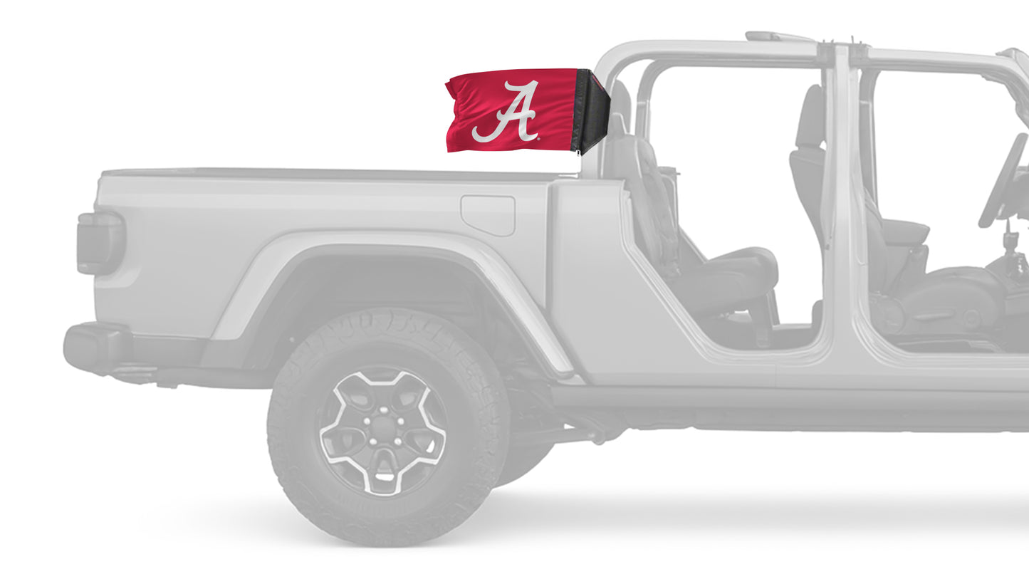 Alabama A  Red11"x17" Forever Wave Flag