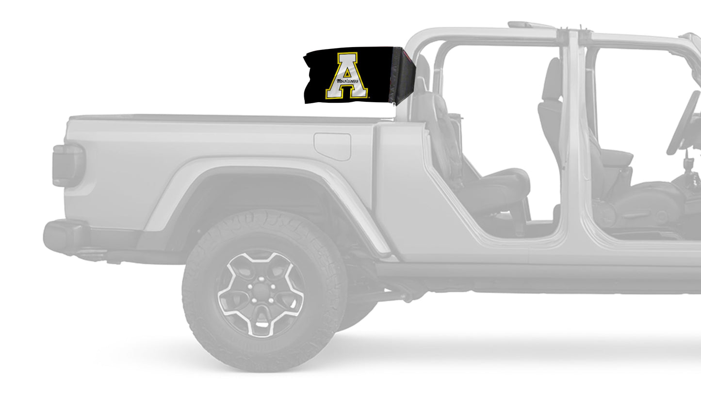 Appalachian State 11"x17" Forever Wave Flag for Jeep Gladiator JT
