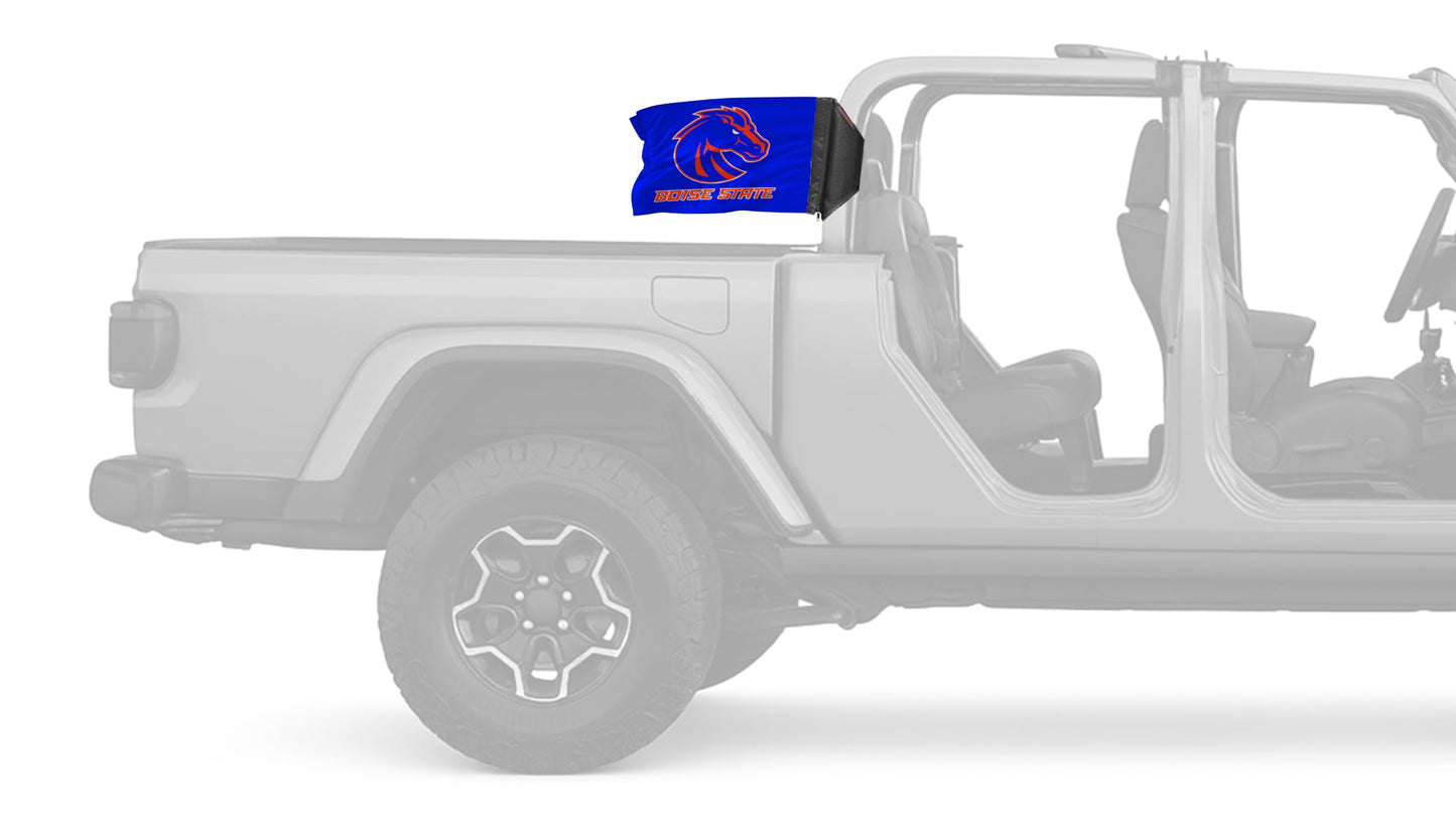 Boise State 11"x17" Forever Wave Flag for Jeep Gladiator JT