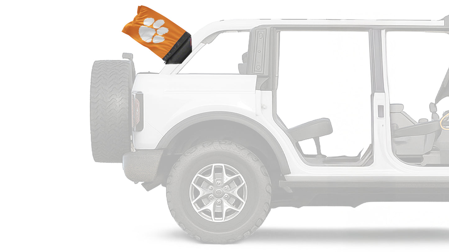 Clemson 11"x17" Forever Wave Flag