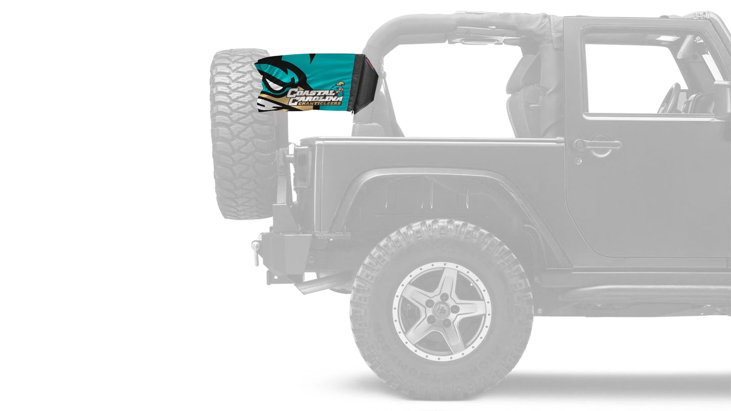 Coastal Carolina 11"x17" Forever Wave Flag