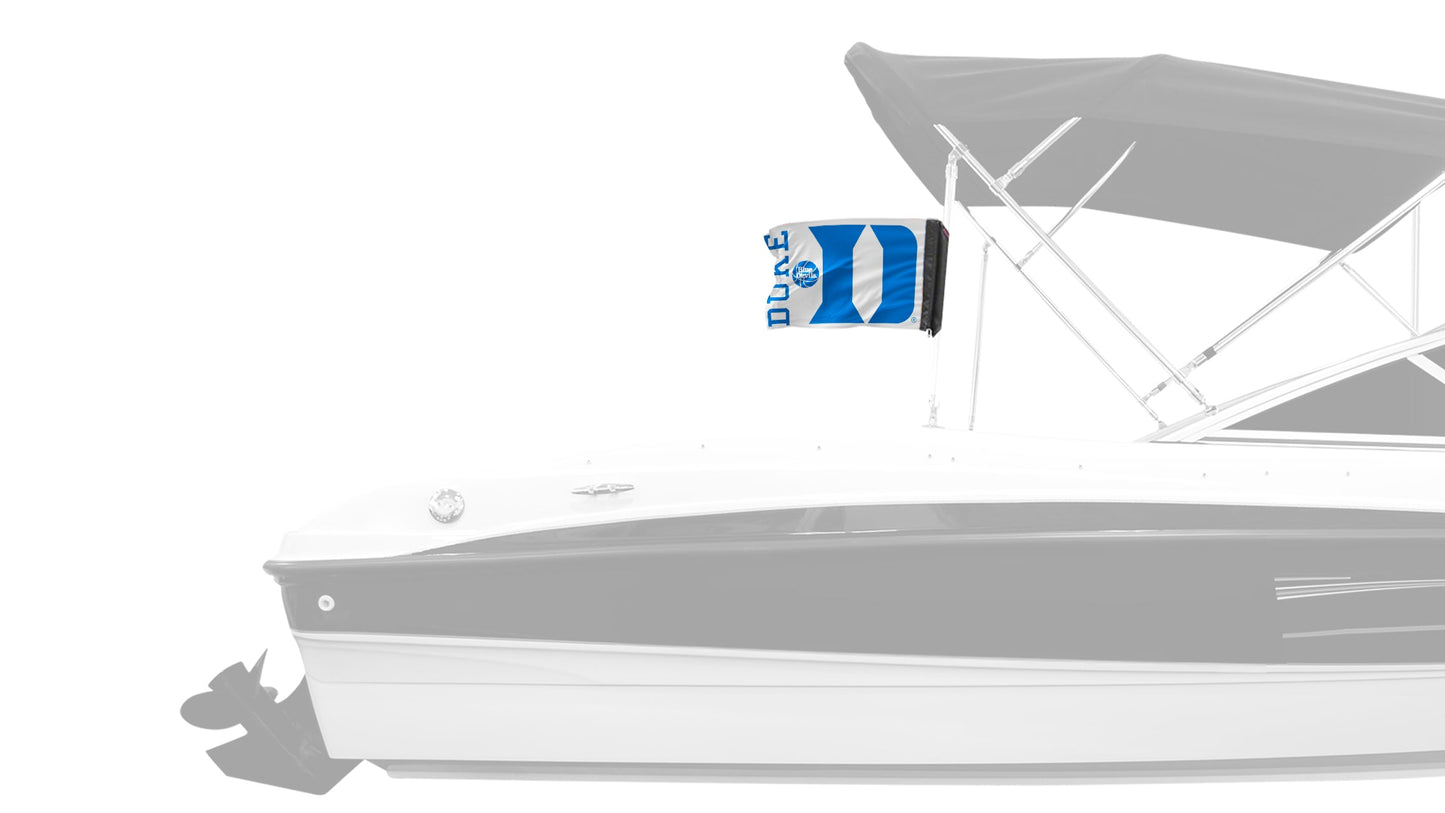 Duke 11"x17" Forever Wave Flag for Boats
