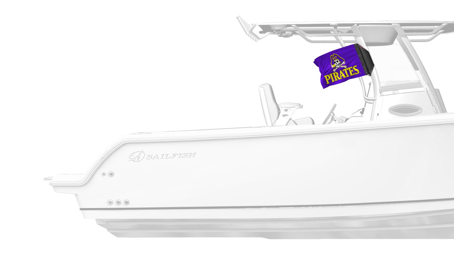 East Carolina 11"x17" Forever Wave Flag