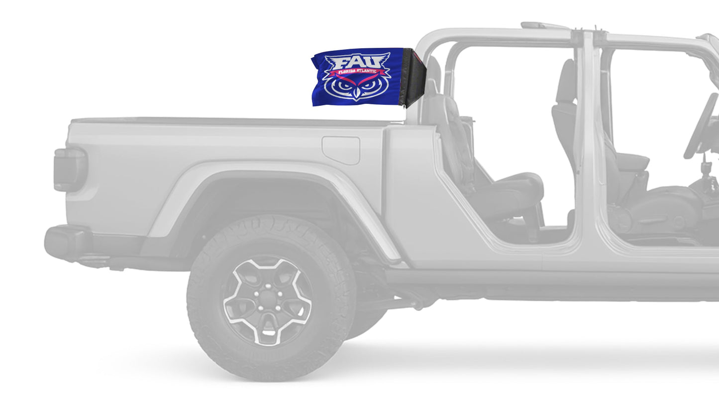 Florida Atlantic University 11"x17" Forever Wave Flag for Jeep Gladiator JT