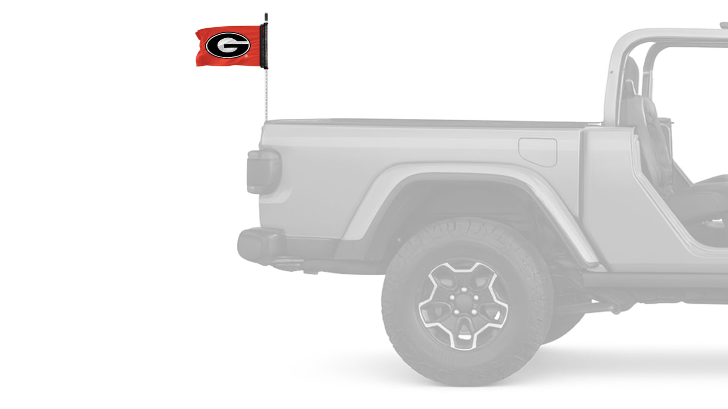 Georgia G 11"x17" Forever Wave Flag