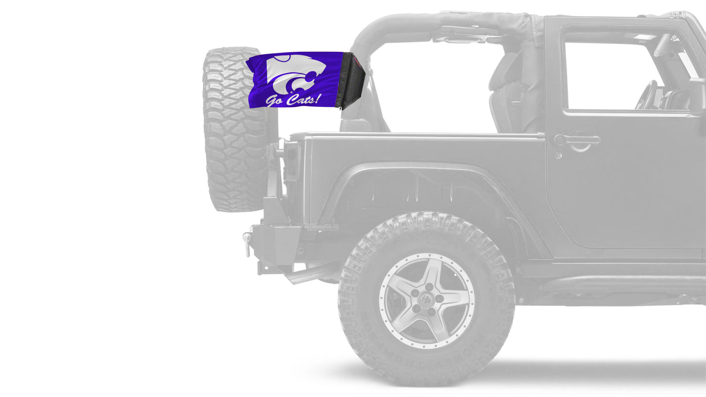 Kansas State 11"x17" Forever Wave Flag