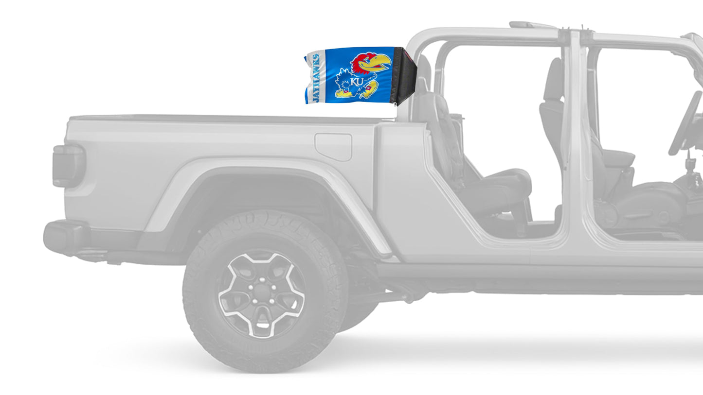 Kansas 11"x17" Forever Wave Flag for Jeep Gladiator JT
