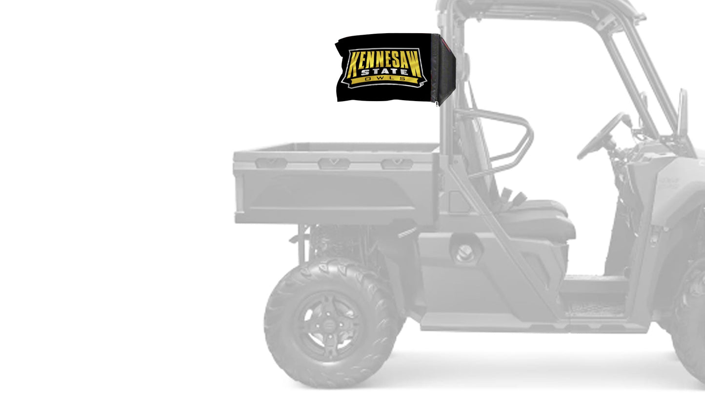Kennesaw State 11"x17" Forever Wave Flag for UTVs