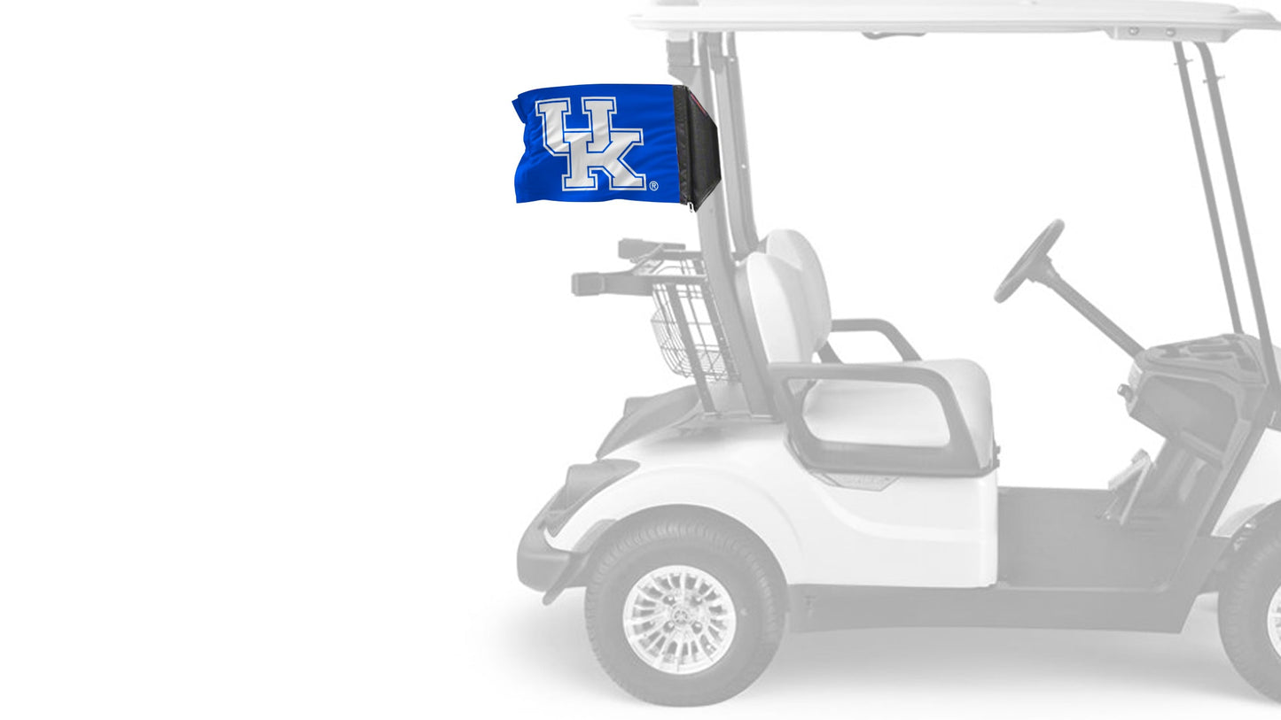 Kentucky 11"x17" Forever Wave Flag for Golf Carts