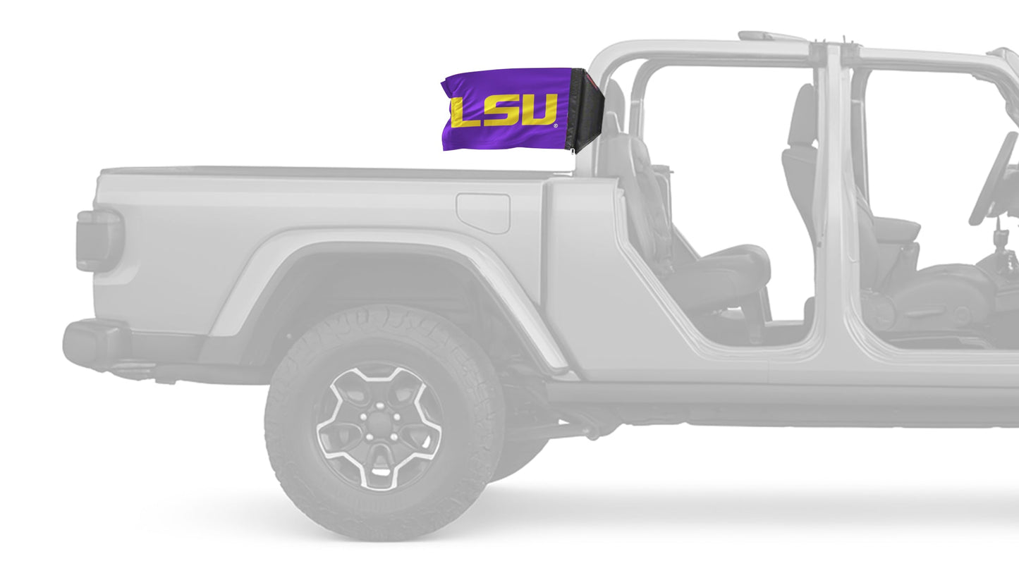 LSU 11"x17" Forever Wave Flag for Jeep Gladiator JT