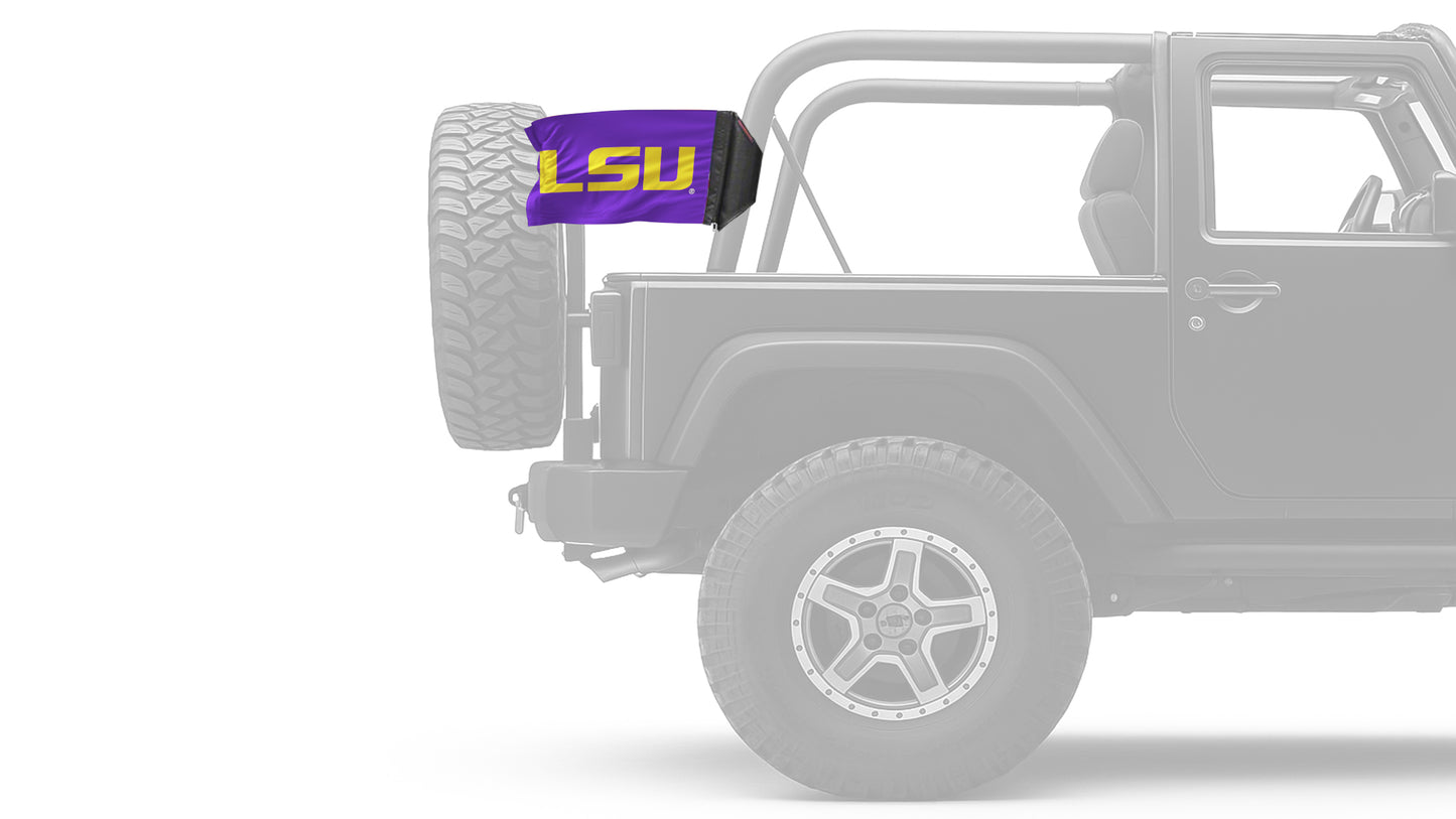 LSU 11"x17" Forever Wave Flag