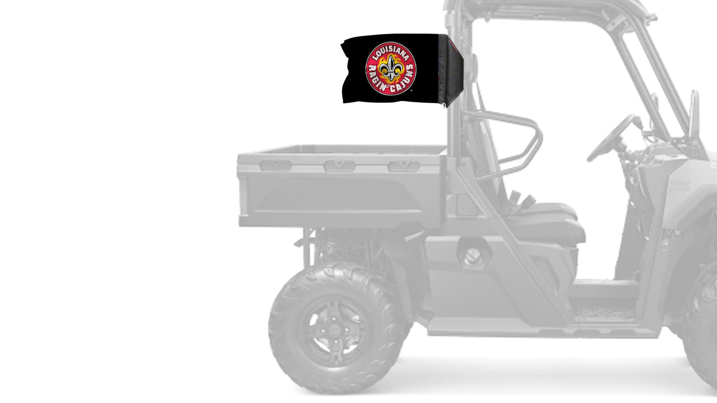 Louisiana Lafayette 11"x17" Forever Wave Flag for UTVs