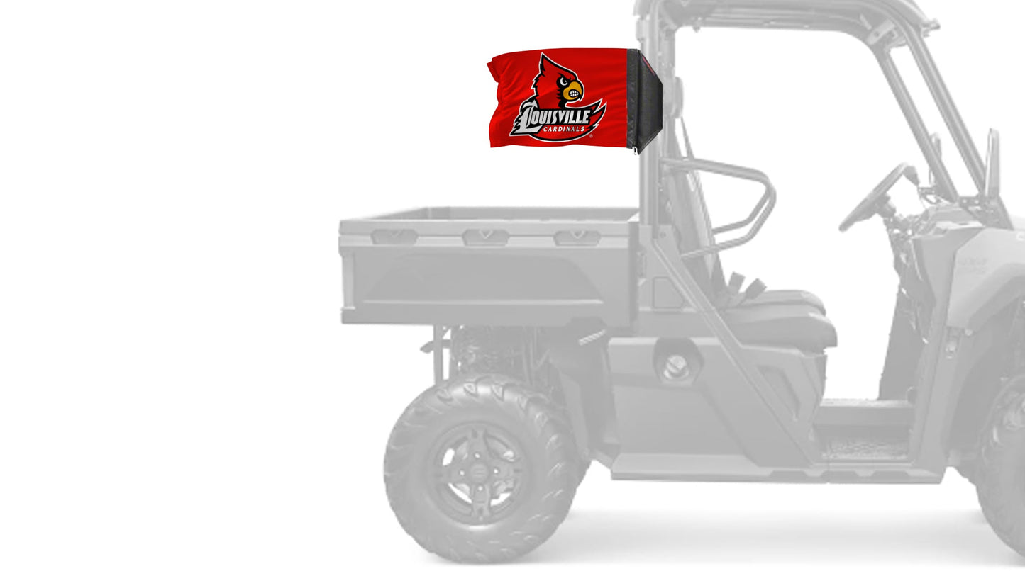 Louisville 11"x17" Forever Wave Flag for UTVs