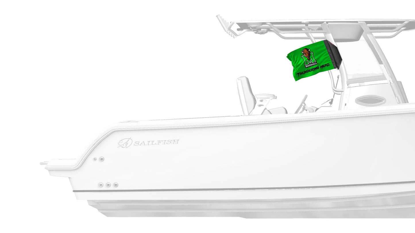 Marshall 11"x17" Forever Wave Flag for Boats