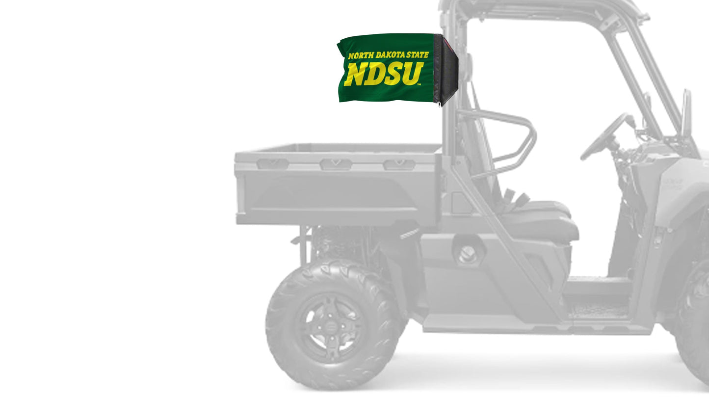 North Dakota State 11"x17" Forever Wave Flag for UTVs