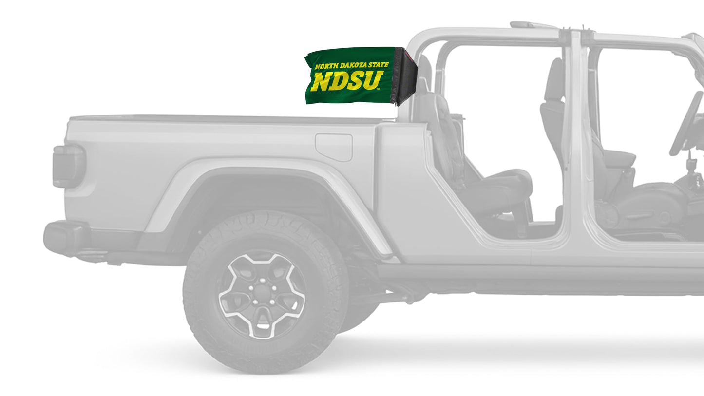 North Dakota State 11"x17" Forever Wave Flag for Jeep Gladiator JT