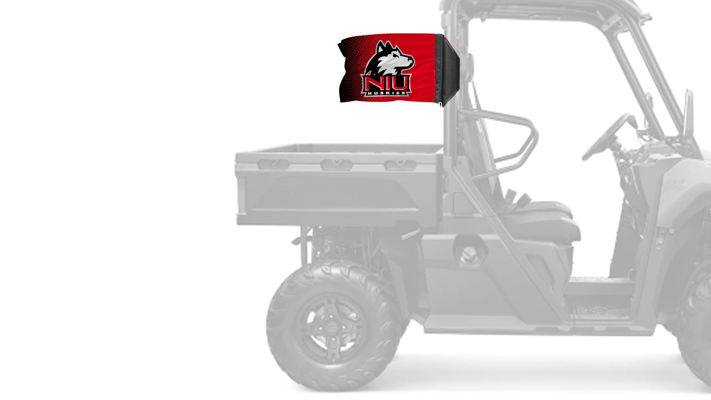 Northern Illinois 11"x17" Forever Wave Flag