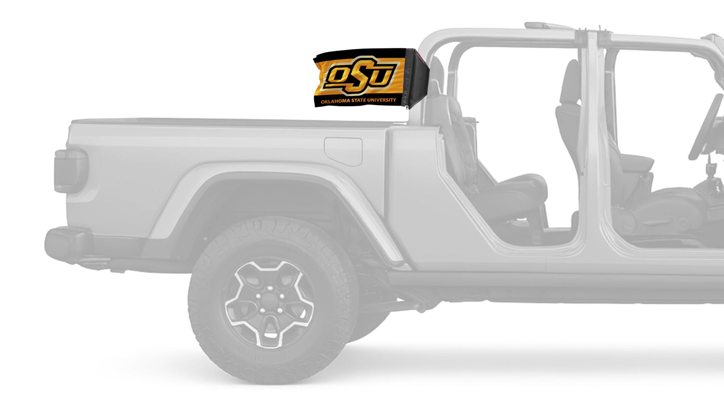 Oklahoma State 11"x17" Forever Wave Flag for Jeep Gladiator JT