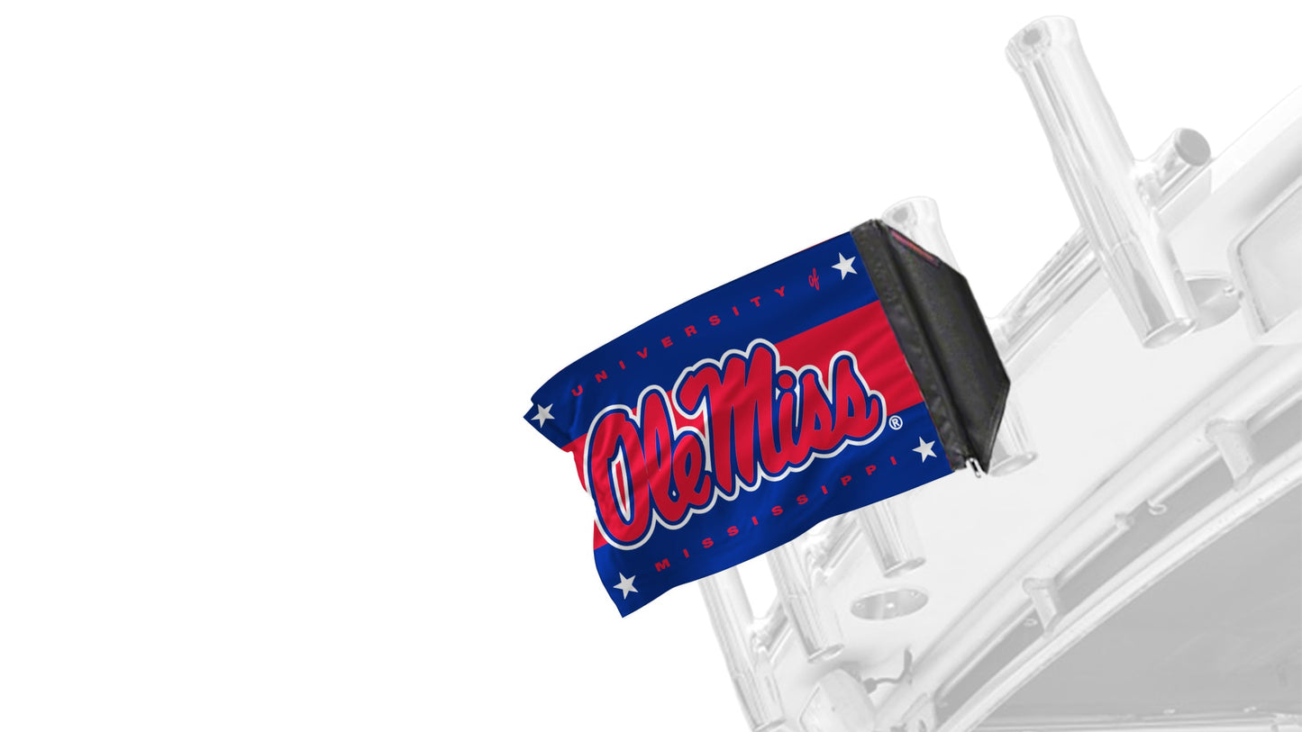 Mississippi 11"x17" Forever Wave Flag for Boats