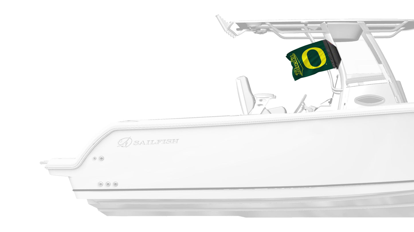 Oregon 11"x17" Forever Wave Flag for Boats