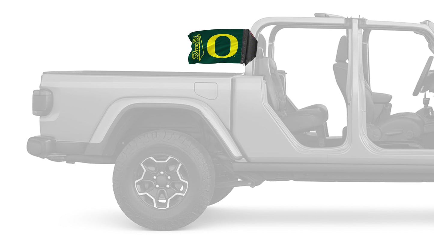 Oregon 11"x17" Forever Wave Flag for Jeep Gladiator JT