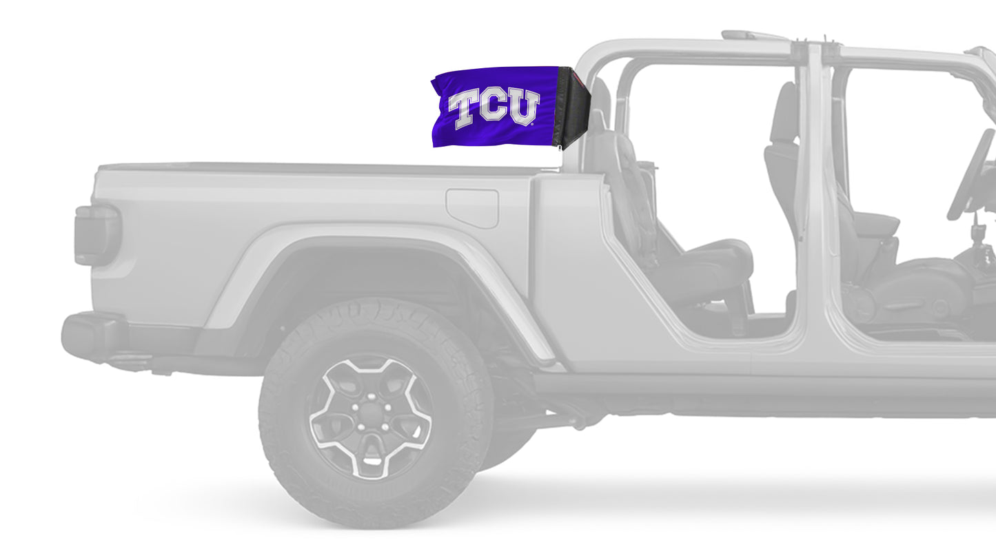 TCU 11"x17" Forever Wave Flag