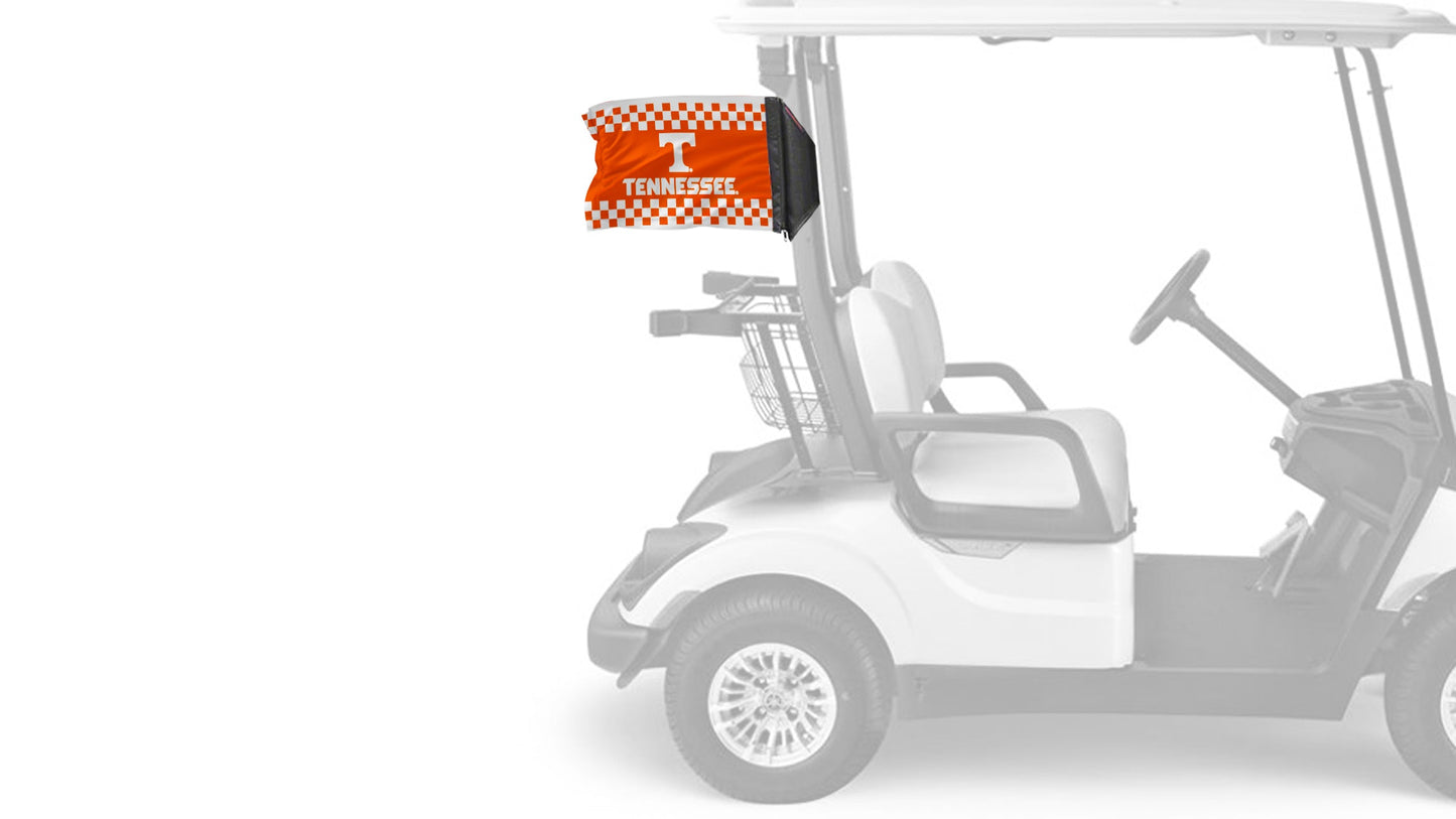 Tennessee 11"x17" Forever Wave Flag for Golf Carts