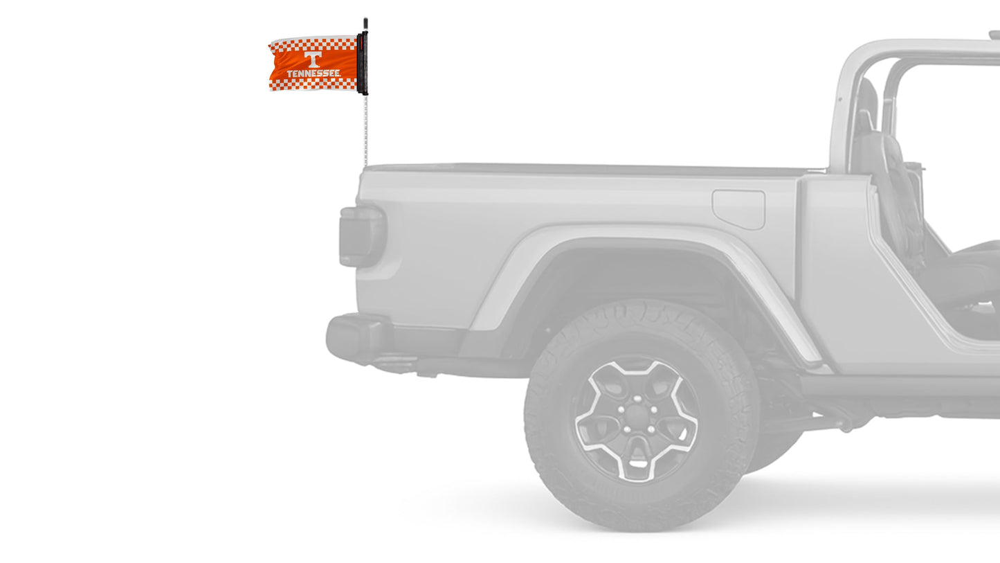 Tennessee 11"x17" Forever Wave Flag for Jeep Wrangler JL 2-Door 2018-Present
