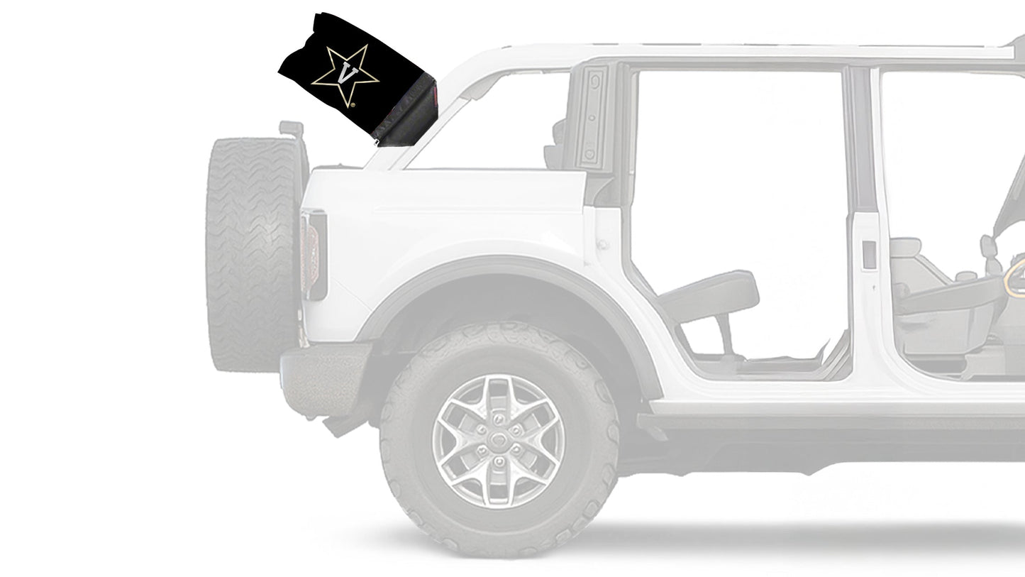 Vanderbilt 11"x17" Forever Wave Flag for Bronco