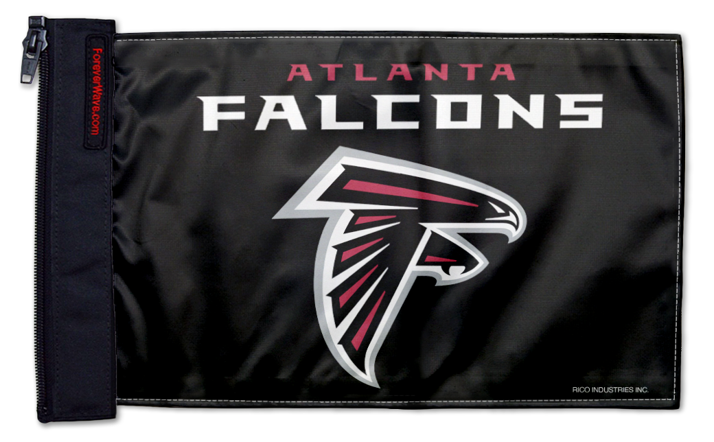 Atlanta Falcons 11"x17" Forever Wave Flag for UTVs
