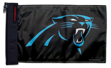 Carolina Panthers 11"x17" Forever Wave Flag for Jeep Gladiator JT