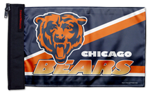 Chicago Bears 11"x17" Forever Wave Flag for Jeep Wrangler JK 2-Door 2007-2018