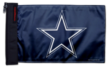Dallas Cowboys Blue 11"x17" Forever Wave Flag for Jeep Wrangler JK 2-Door 2007-2018