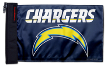 Los Angeles Chargers 11"x17" Forever Wave Flag for Jeep Wrangler JL 2-Door 2018-Present