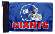New York Giants 11"x17" Forever Wave Flag for Jeep Wrangler JK 2-Door 2007-2018