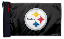Pittsburgh Steelers 11"x17" Forever Wave Flag for Jeep Wrangler JL 2-Door 2018-Present