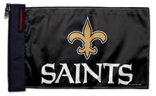 New Orleans Saints 11"x17" Forever Wave Flag for Jeep Wrangler JL 2-Door 2018-Present