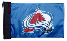 Colorado Avalanche 11"x17" Forever Wave Flag for Golf Carts