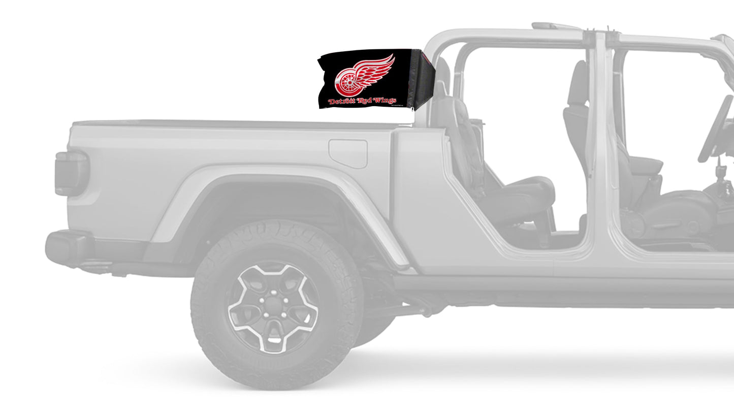 Detroit Red Wings 11"x17" Forever Wave Flag for Jeep Gladiator JT