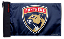 Florida Panthers 11"x17" Forever Wave Flag for Jeep Wrangler TJ 1996-2006