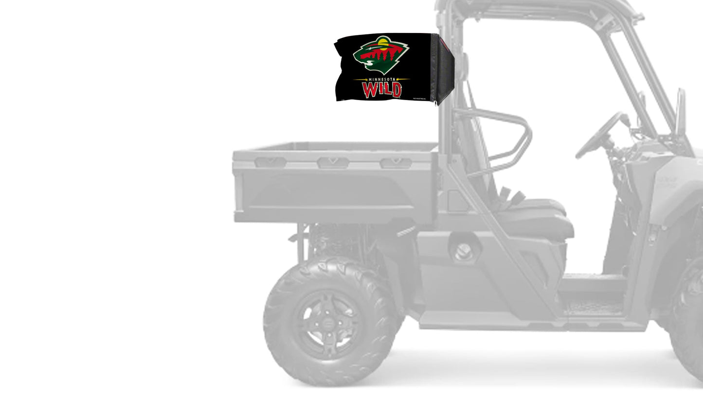 Minnesota Wild 11"x17" Forever Wave Flag for UTVs