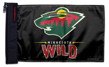 Minnesota Wild 11"x17" Forever Wave Flag for Jeep Wrangler JK 2-Door 2007-2018