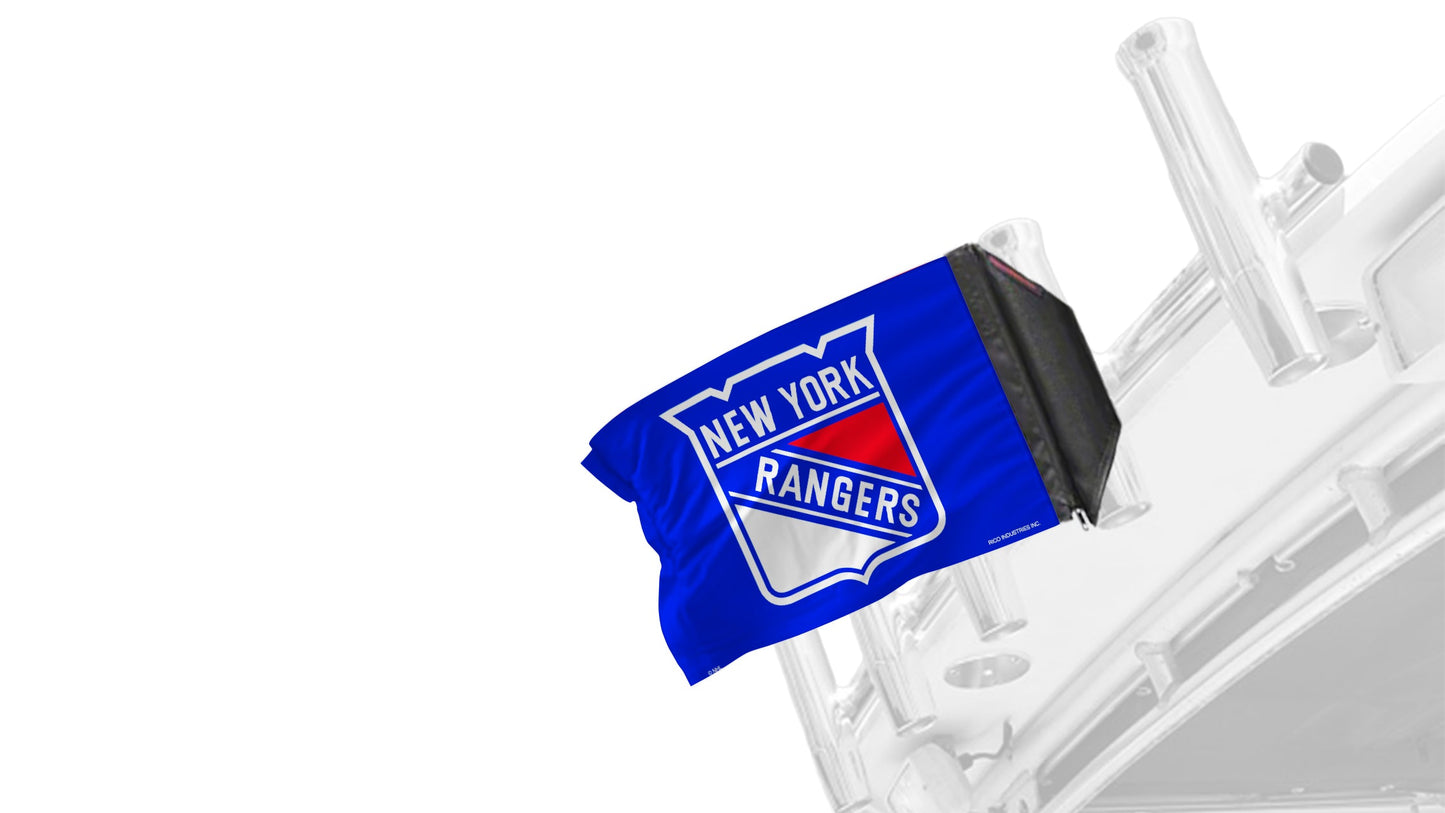 New York Rangers 11"x17" Forever Wave Flag for Boats
