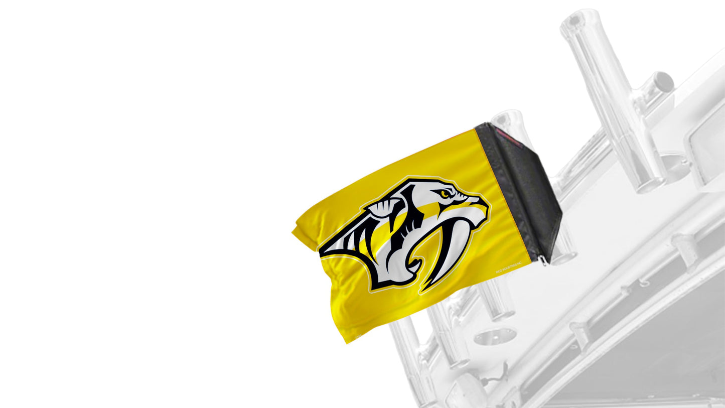Nashville Predators 11"x17" Forever Wave Flag for Boats