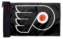 Philadelphia Flyers 11"x17" Forever Wave Flag for Jeep Wrangler TJ 1996-2006