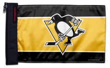 Pittsburgh Penguins 11"x17" Forever Wave Flag for Jeep Wrangler JL 2-Door 2018-Present