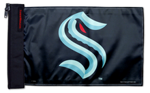 Seattle Kraken 11"x17" Forever Wave Flag for Golf Carts