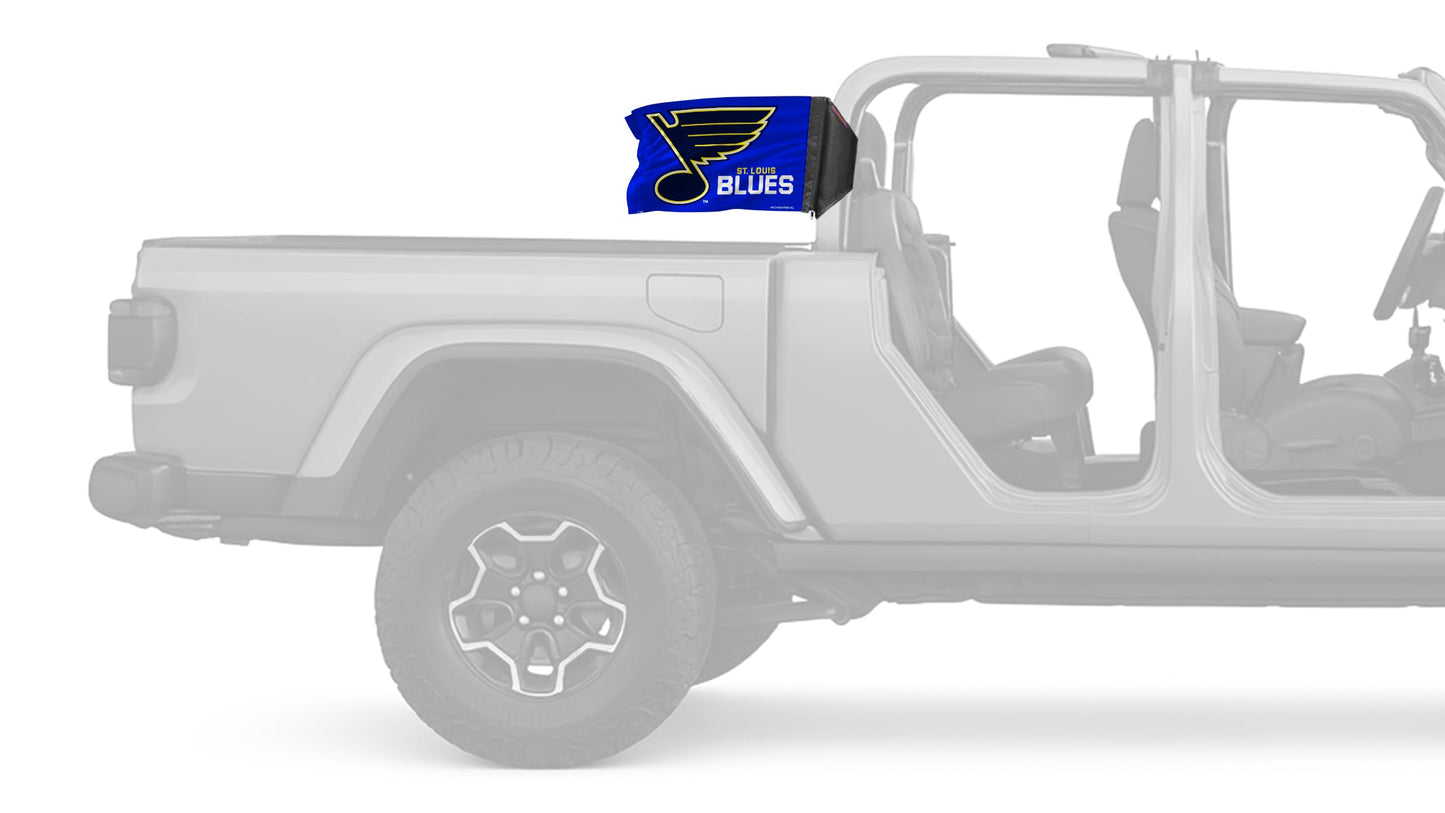 St. Louis Blues 11"x17" Forever Wave Flag for Jeep Gladiator JT
