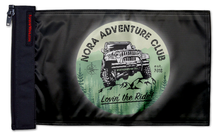 NORA Adventure Club 12"x18" Forever Wave Flag